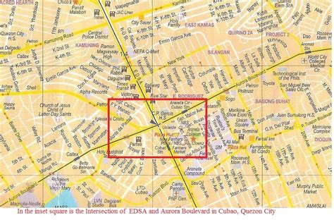 cubao aurora map